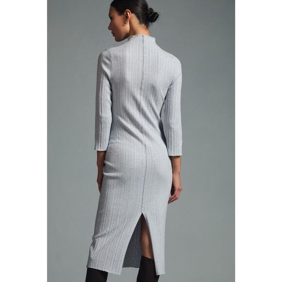 NWT Anthropologie Daily Practice Gray Sweater Dress - Medium - Picture 3 of 7